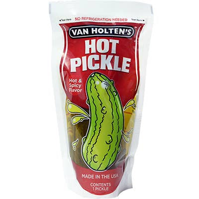 Jumbo Hot Pickle-in-a-Pouch